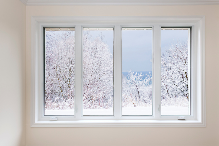 Winter Through Window