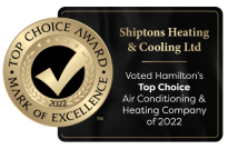 Top Choice Air Conditioning & Heating Company of 2022 award